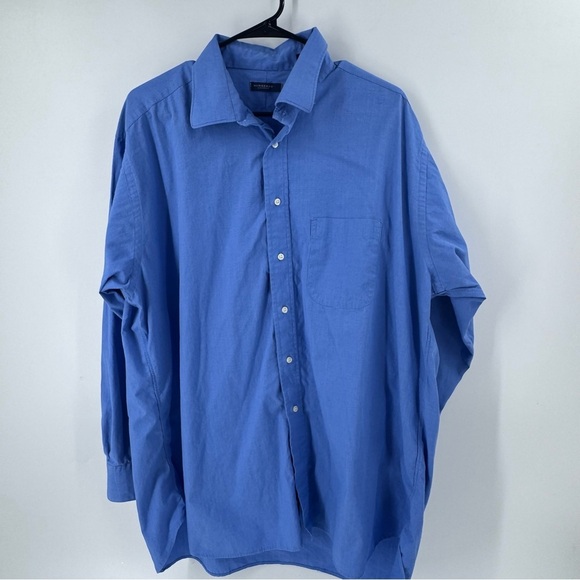 Burberry Blue Casual Button Down Shirt - Picture 2 of 8